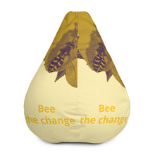 Load image into Gallery viewer, Bee the Change Bean Bag Chair Cover
