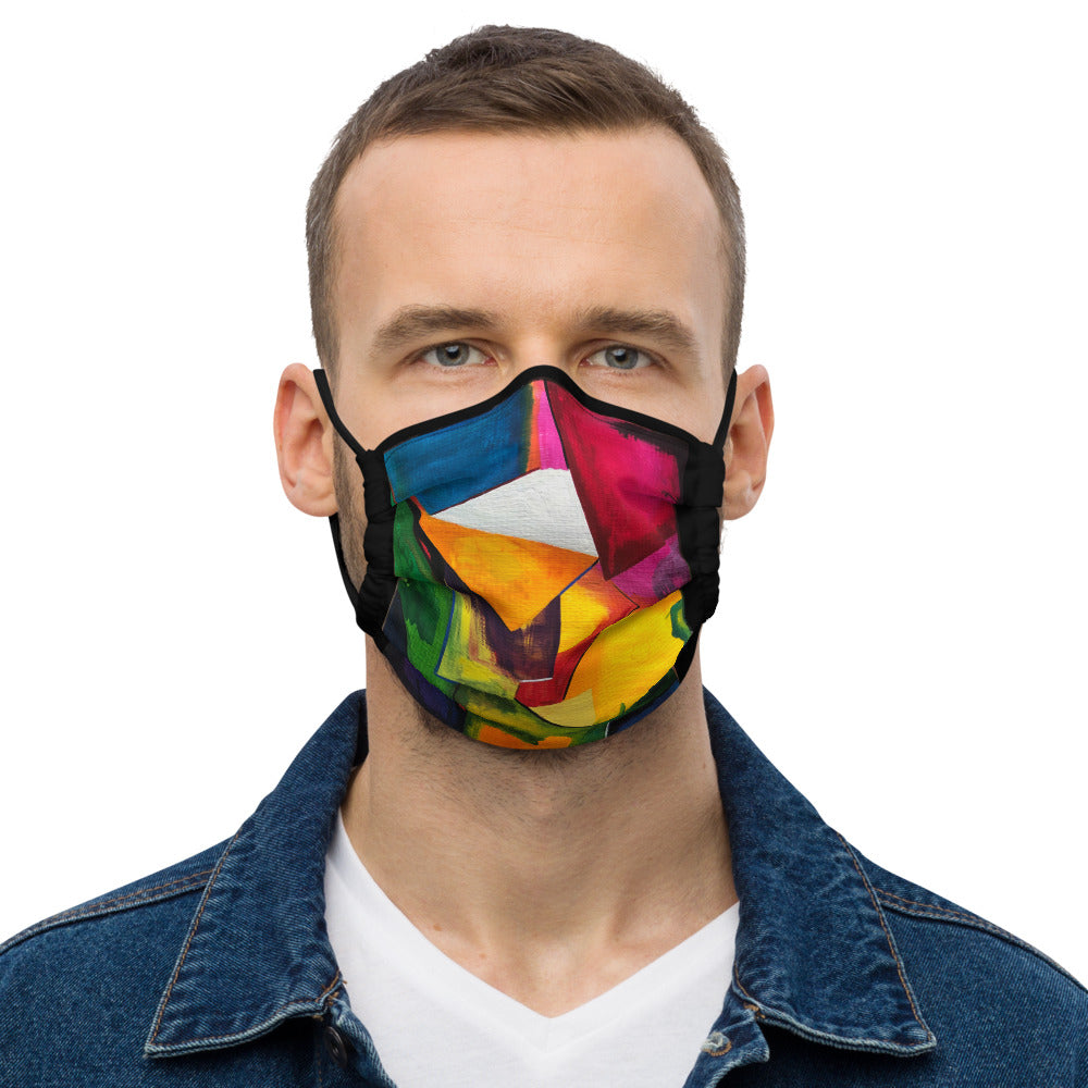 Abstract Face Mask