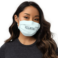 Load image into Gallery viewer, &quot;Breathe&quot; Face Mask in White
