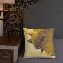 Load image into Gallery viewer, Bee the Change Pillow
