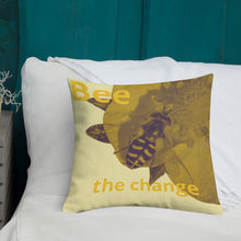 Load image into Gallery viewer, Bee the Change Pillow
