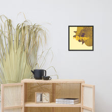 Load image into Gallery viewer, Bee the Change Framed Poster
