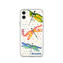 Load image into Gallery viewer, Embellished Dragonfly iPhone Case
