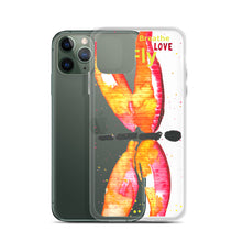 Load image into Gallery viewer, Breathe Love Fly Dragonfly iPhone Case
