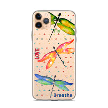 Load image into Gallery viewer, Embellished Dragonfly iPhone Case
