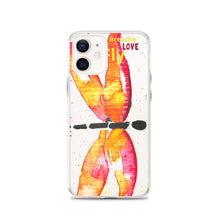 Load image into Gallery viewer, Breathe Love Fly Dragonfly iPhone Case
