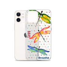 Load image into Gallery viewer, Embellished Dragonfly iPhone Case
