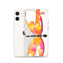 Load image into Gallery viewer, Breathe Love Fly Dragonfly iPhone Case
