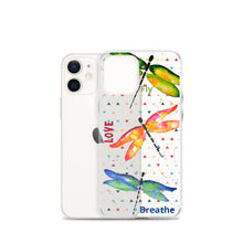 Load image into Gallery viewer, Embellished Dragonfly iPhone Case
