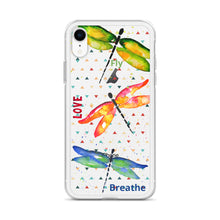 Load image into Gallery viewer, Embellished Dragonfly iPhone Case
