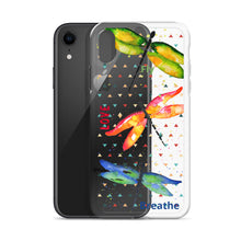 Load image into Gallery viewer, Embellished Dragonfly iPhone Case
