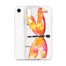 Load image into Gallery viewer, Breathe Love Fly Dragonfly iPhone Case
