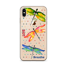 Load image into Gallery viewer, Embellished Dragonfly iPhone Case
