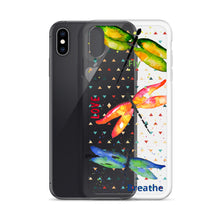 Load image into Gallery viewer, Embellished Dragonfly iPhone Case
