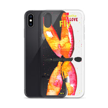 Load image into Gallery viewer, Breathe Love Fly Dragonfly iPhone Case
