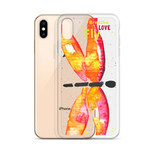 Load image into Gallery viewer, Breathe Love Fly Dragonfly iPhone Case
