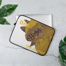 Load image into Gallery viewer, Bee The Change Laptop Sleeve
