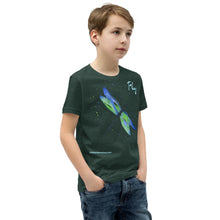 Load image into Gallery viewer, Dragonfly &quot;Fly&quot; Blue Youth T-Shirt
