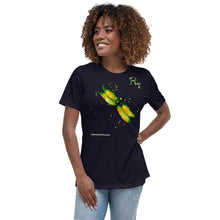 Load image into Gallery viewer, Dragonfly &quot;Fly&quot; Green Women&#39;s T-Shirt
